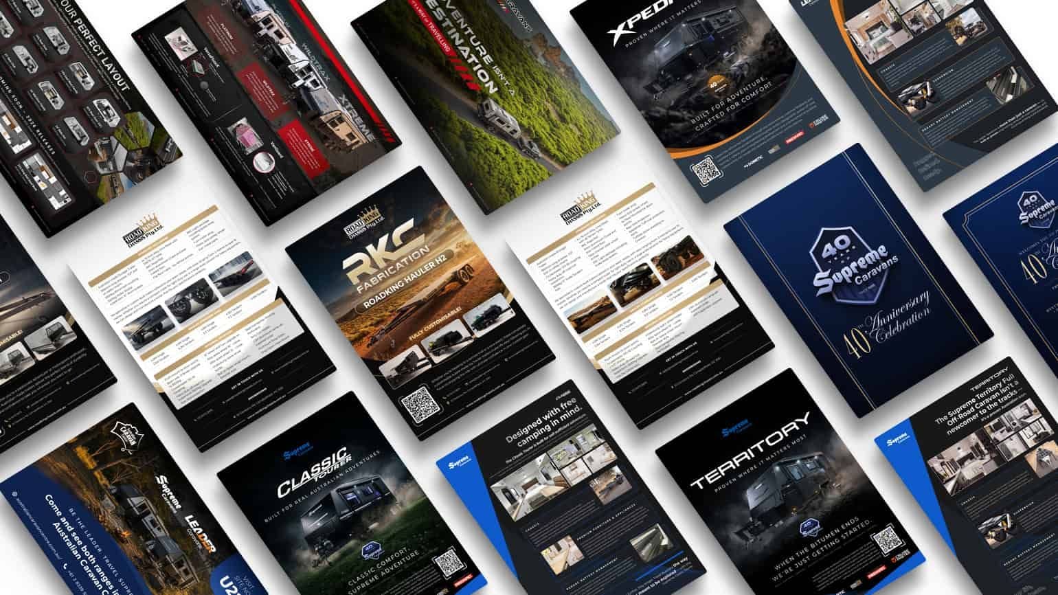 Brochures, floorplans, renders and campaign artwork by Caravea Creative